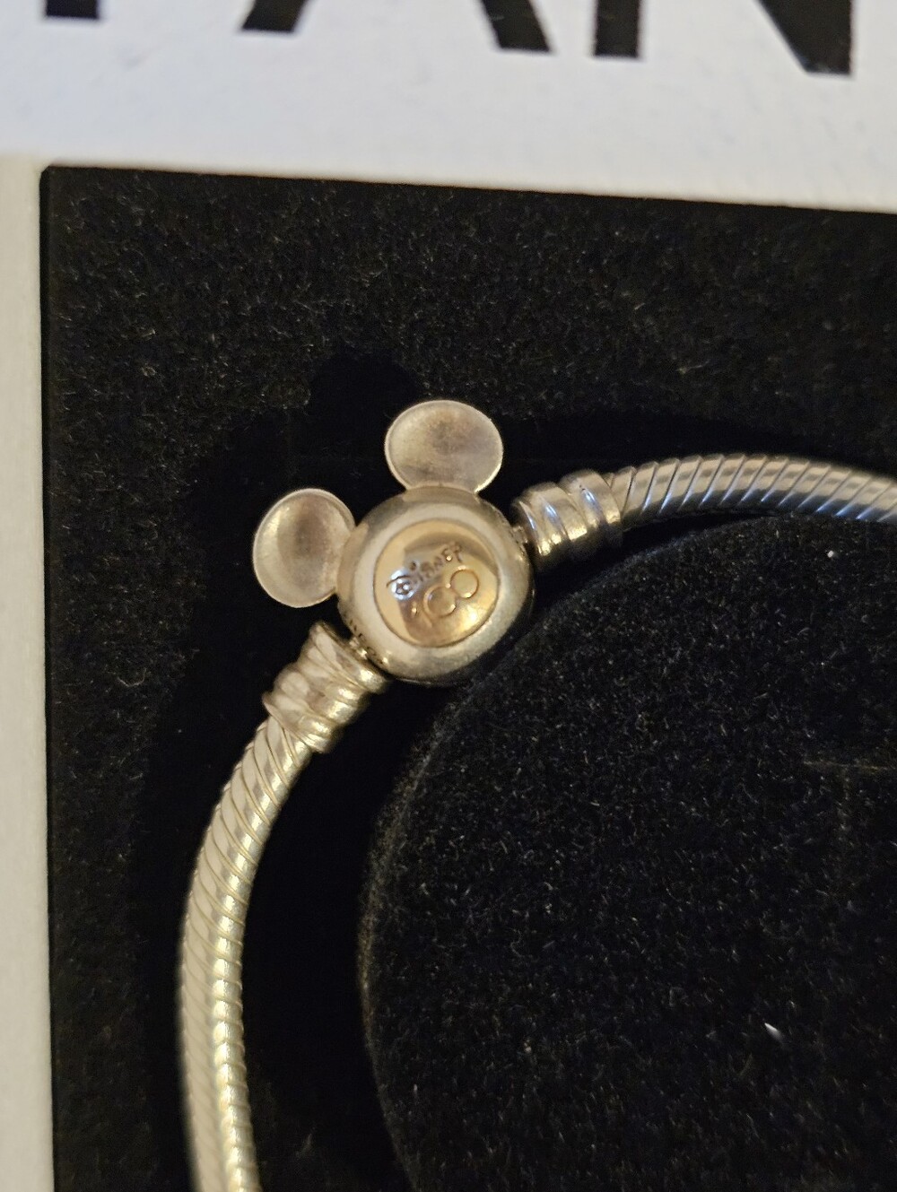 100TH ANNIVERSARY PANDORA DISNEY BRACELETA